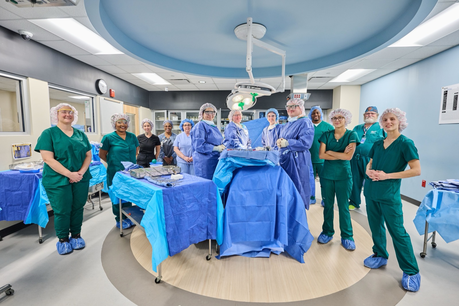 A trained clinical team at work in the Greater Peoria region